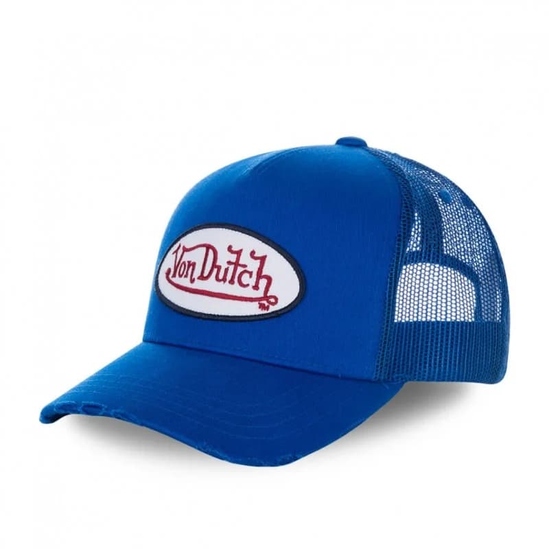 Von Dutch - Casquette Trucker Classic Fresh Bleu Taille Unique