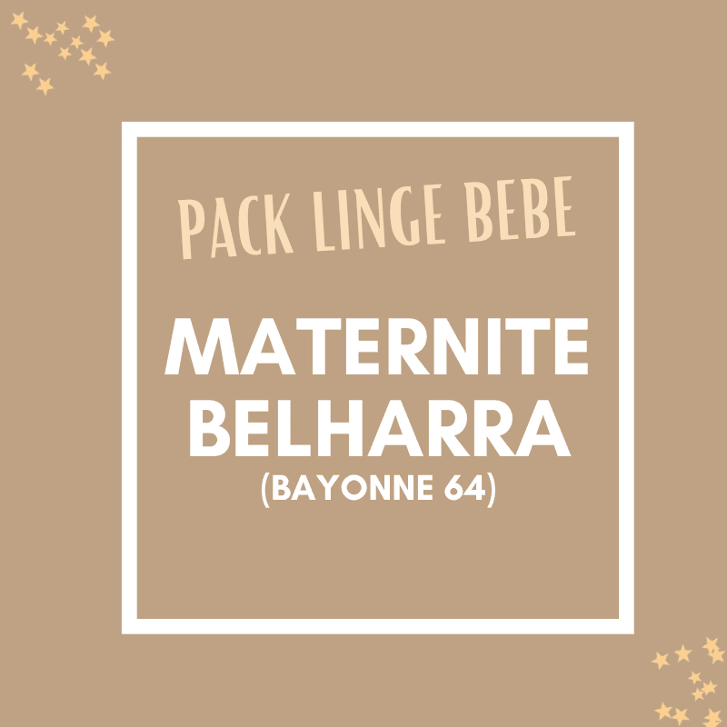 Pack Trousseau bébé maternité Belharra