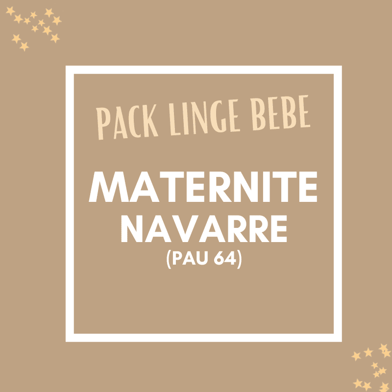 Pack trousseau bébé maternité Navarre
