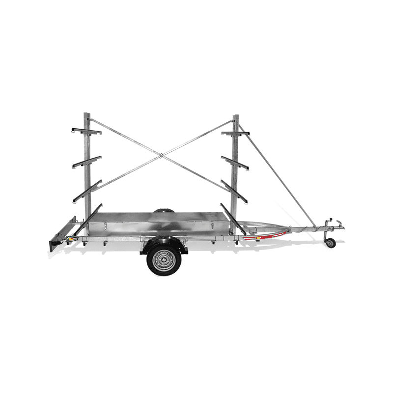 Remorques ROCCA TRANSPORT PLANCHES A VOILES PTAC 320KG