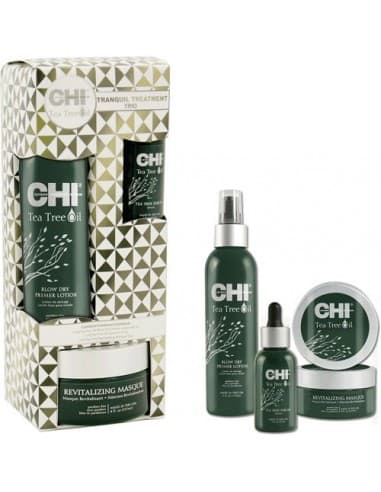 Chi Tea Tree Oil Tranquil Treatment Trio - Hair-france