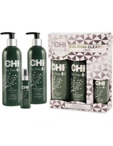 Chi Tea Tree Oil Calming Cleanse Trio - Hair-france