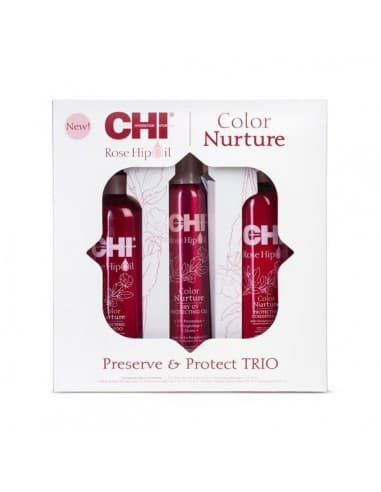 Chi Rose Hip Oil Trio Kit - Hair-france