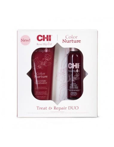 Chi Rose Hip Oil Duo Kit - Hair-france