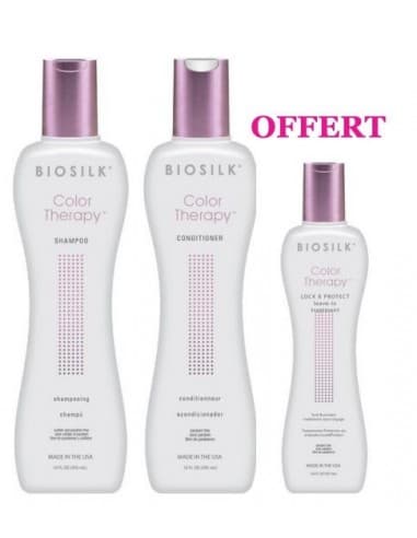 Biosilk Color Therapy Lock & Protect Kit - Hair-france