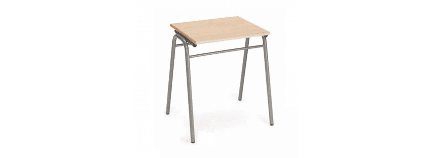 Pupitre d'examen empilable