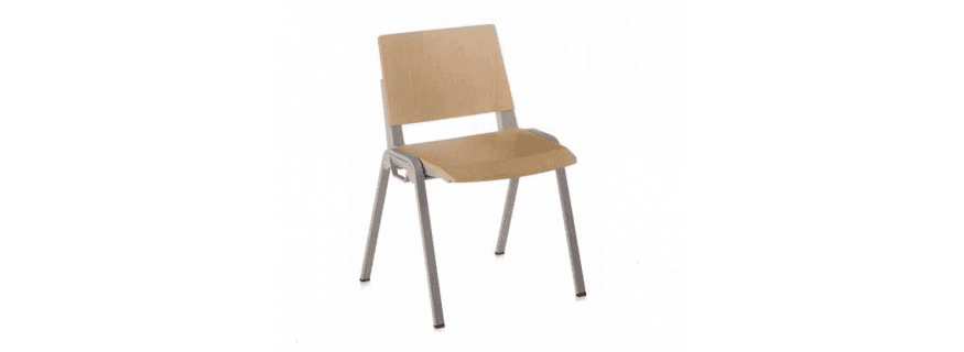 Chaise empilable de collectivité Design Kentra