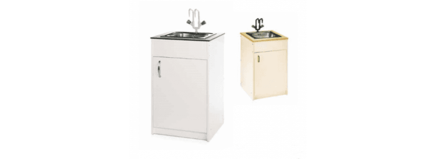 Meuble de laboratoire avec évier et robinet Design Labo