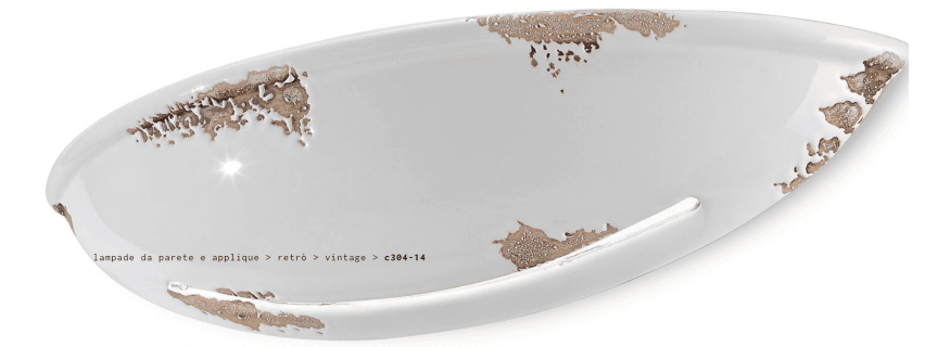 Applique arquée en céramique Design Vintage Trieste