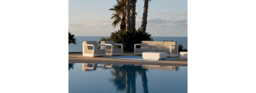 Divan de terrasse 3 personnes Design 2054