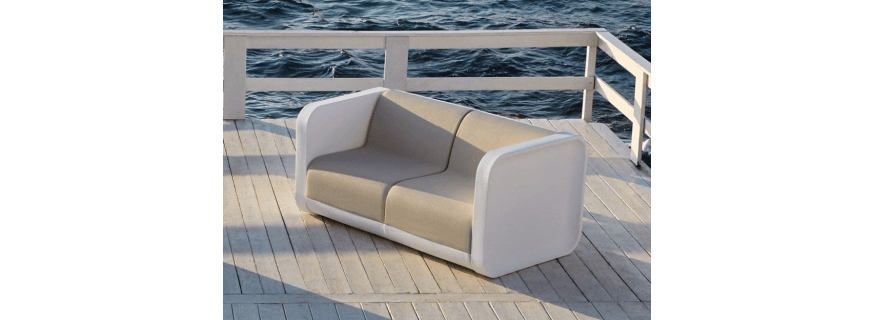 Divan de terrasse 2 personnes Design 2054