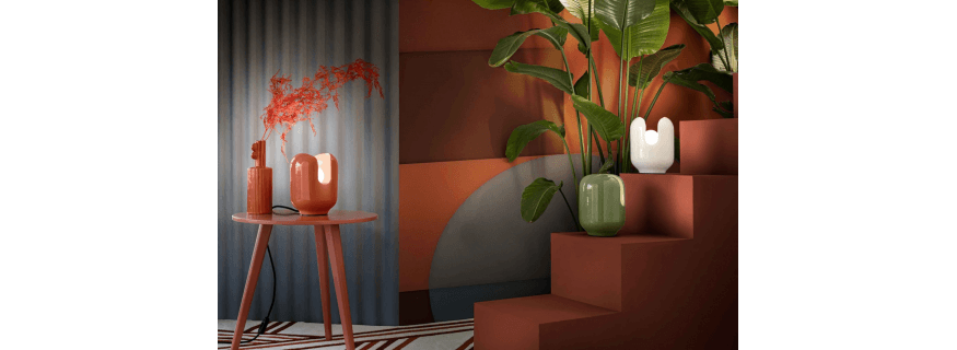 Lampe de table en céramique Design Batucada