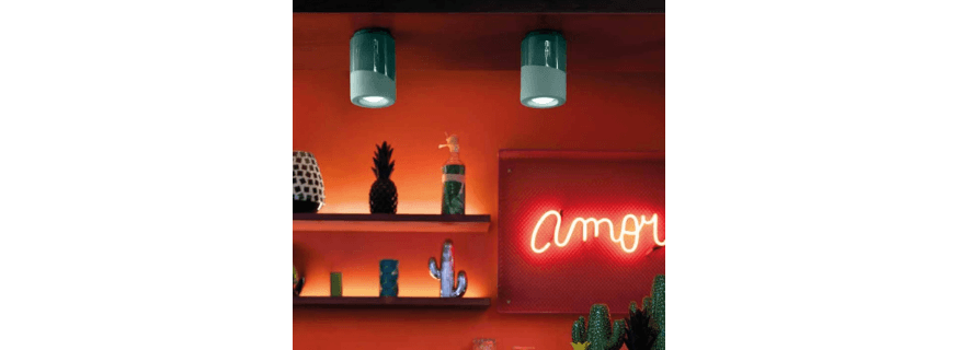 Plafonnier moderne en céramique Design Pi