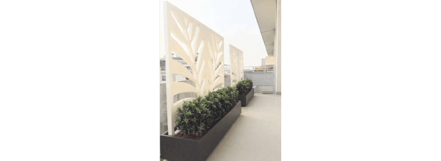 Paire de pieds pour paravent clautra Kentia