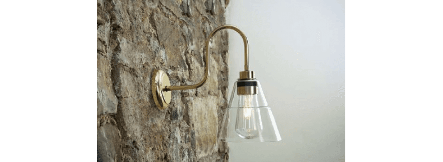 Applique col de cygne pour extérieur ou salle de bain Design Kairi IP65