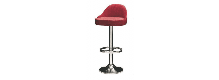 Tabouret de bar pivotant avec repose pieds Design Giratorio