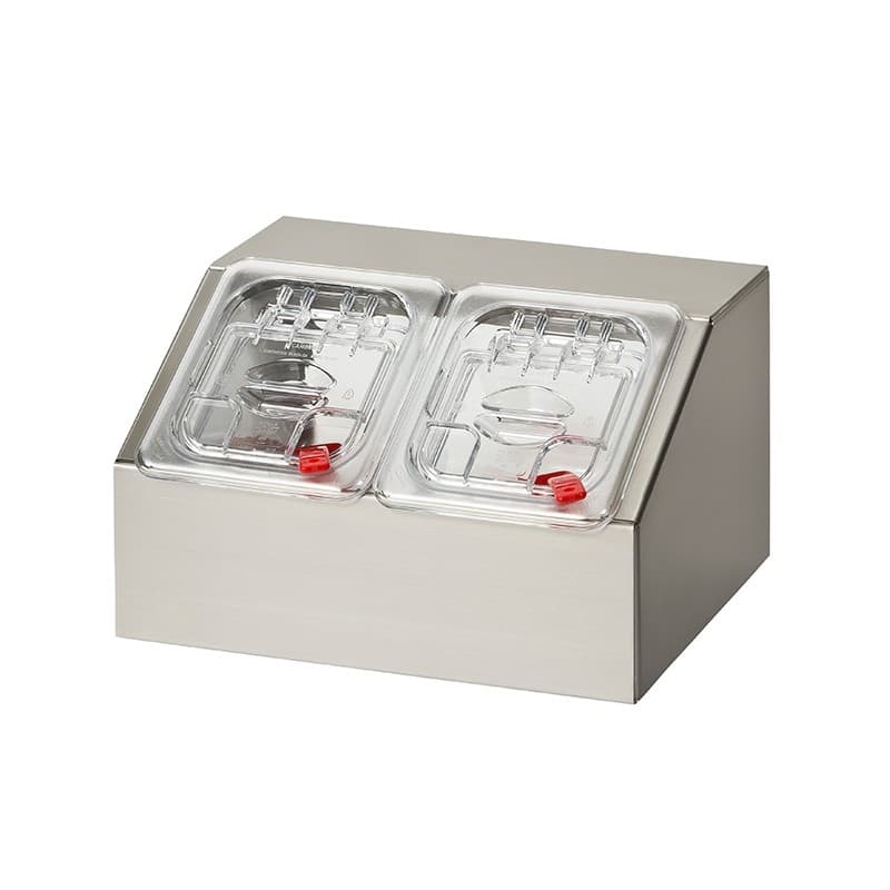 Bacs à ingrédients double