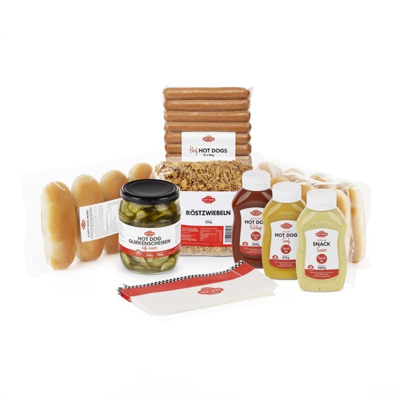 Pack Hot Dog scandinave pur Boeuf 12