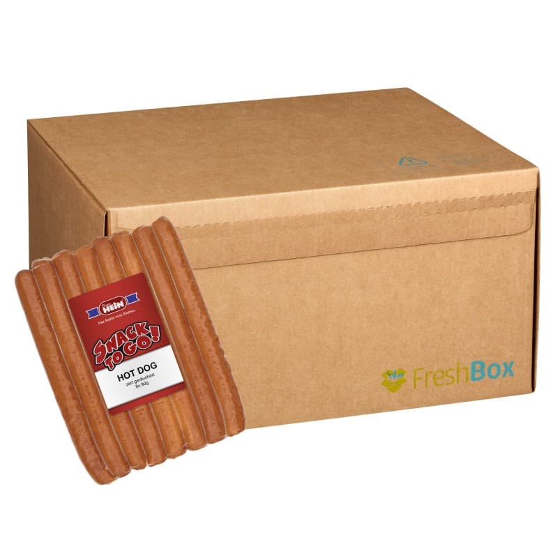 Hot Dogs NON RÉFRIGÉRÉ "Dieter Hein" 96 x 90 g Nouveau