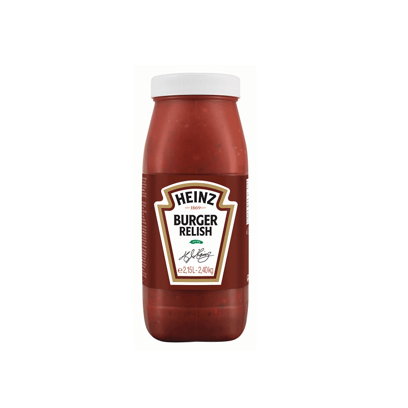 Garniture Relish Burger HEINZ 2,15 L