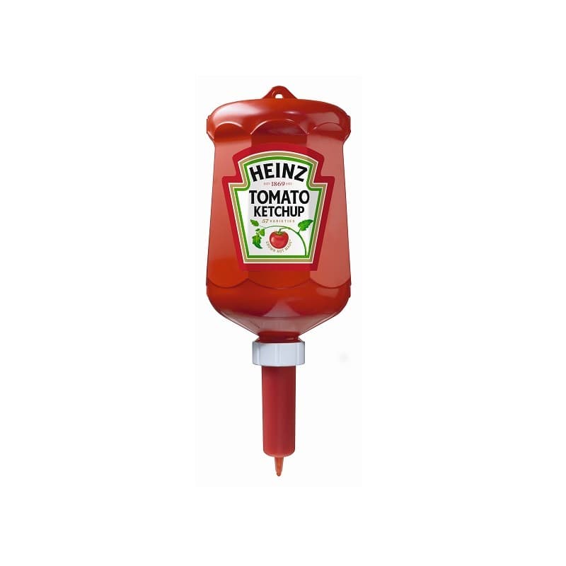 Distributeur HEINZ "Dispense-O-Mat" 5 L - Ketchup - rouge