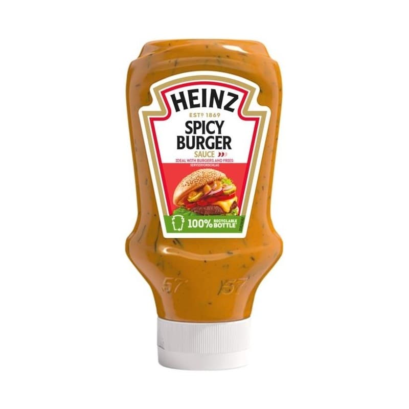 Sauce MEXICAINE "Spicy Burger" HEINZ 400 ml (épicée)