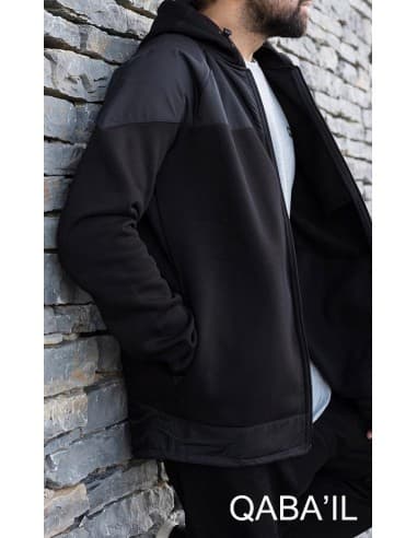 Manteau Montana Noir-Qaba'il L - Qaba'il
