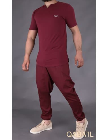 tee shirt level bordeaux -qaba'il XXL - Qaba'il