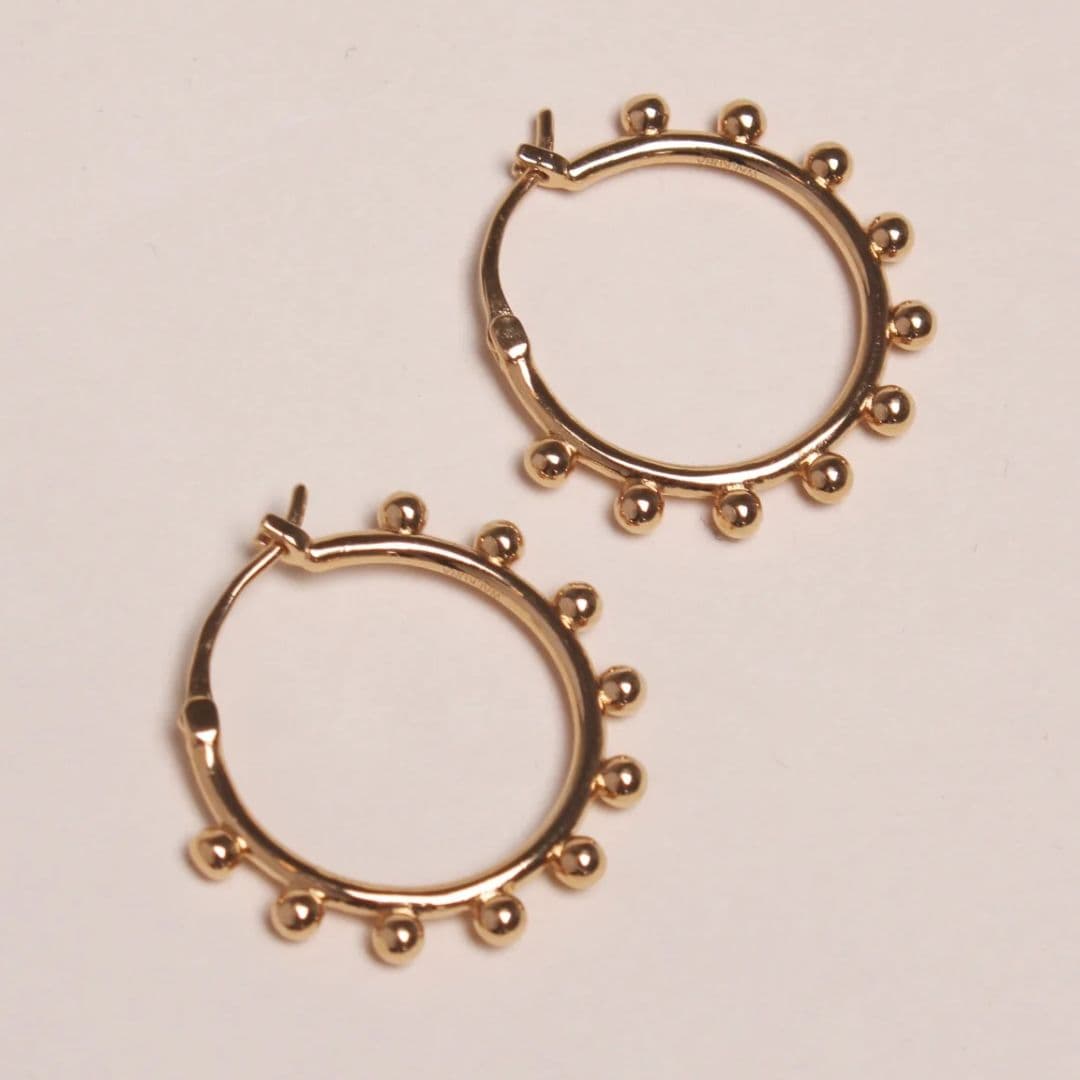 Boucles d'oreilles créoles Lolita