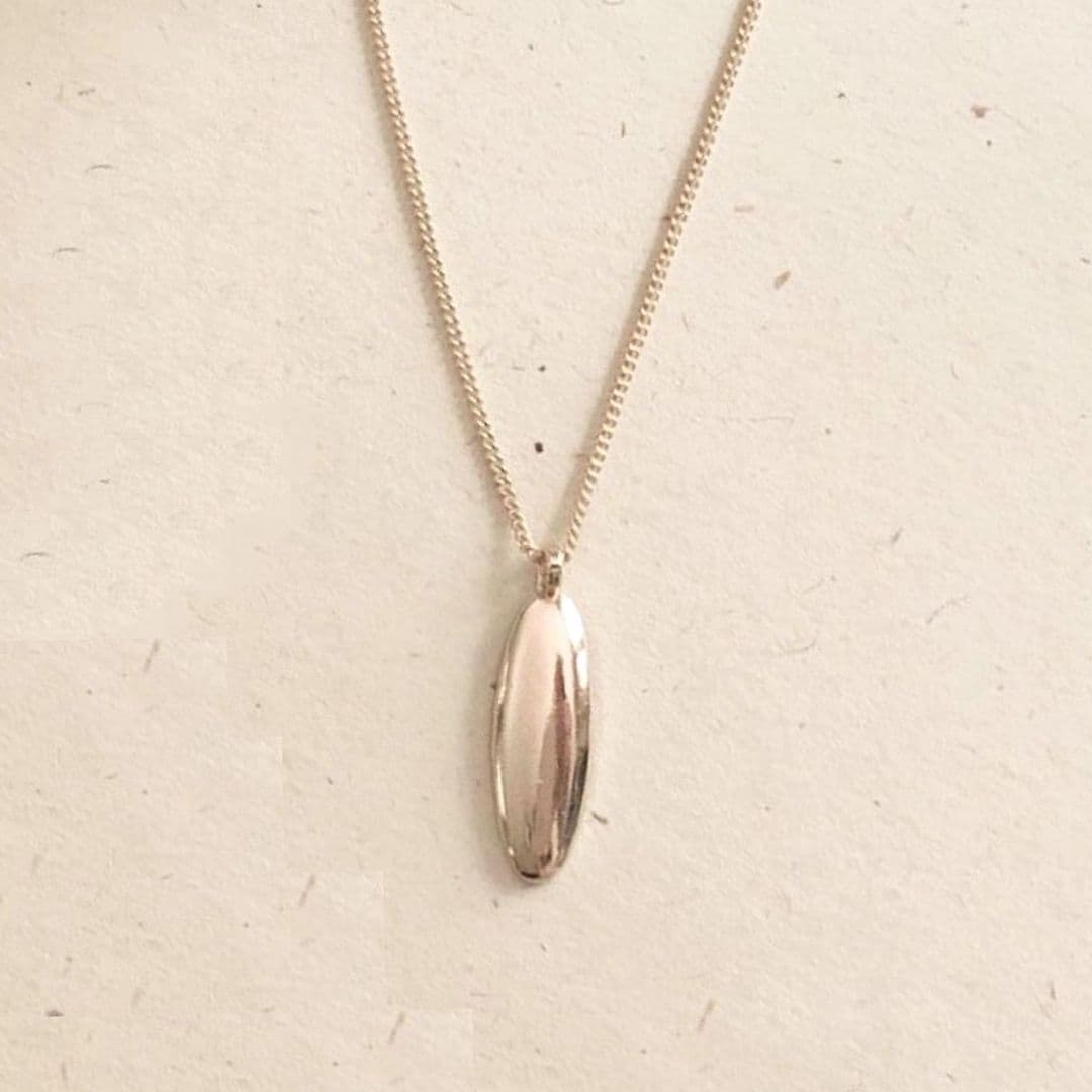 Collier pendentif feuille d'olivier Nova