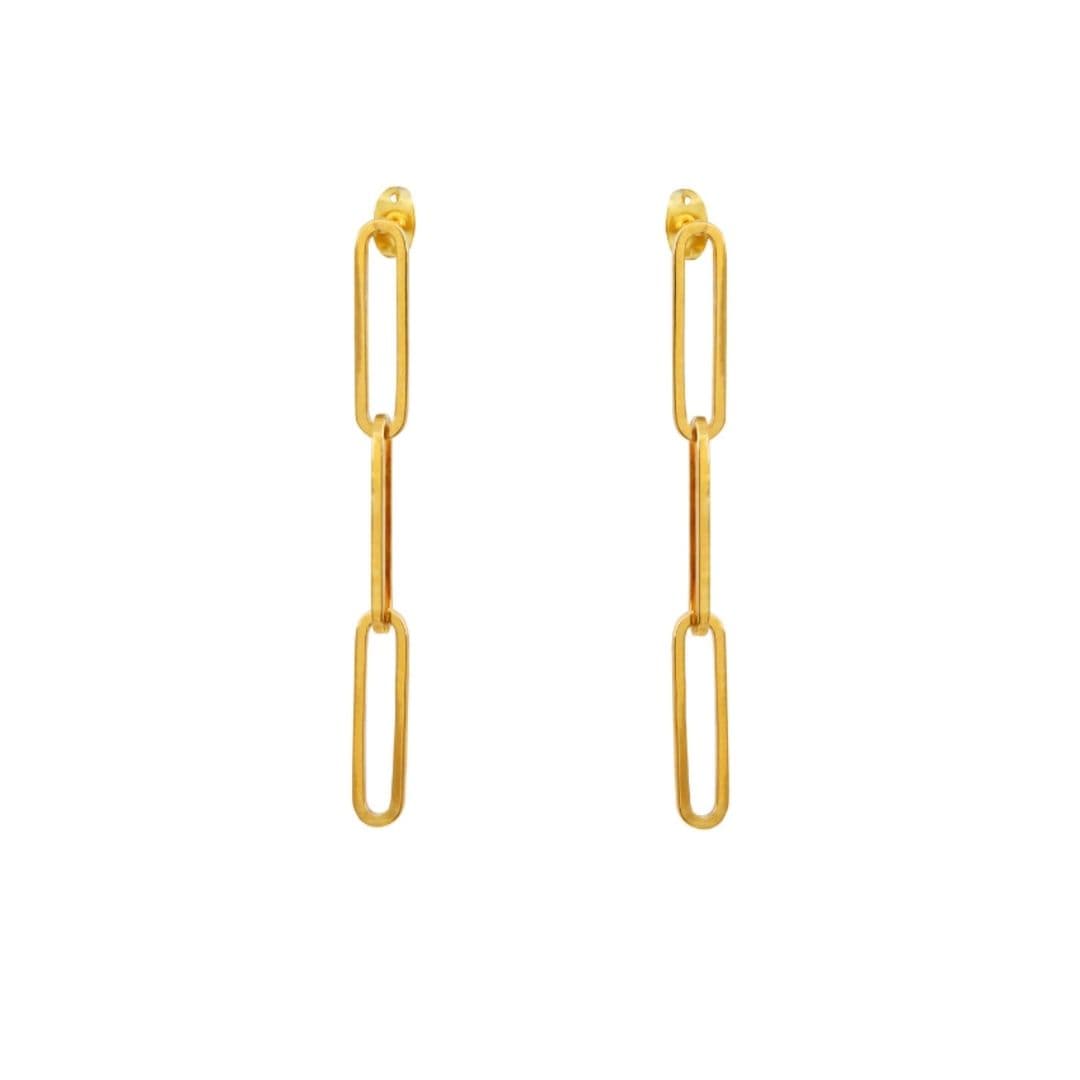 Boucles d'oreilles pendantes Eternity