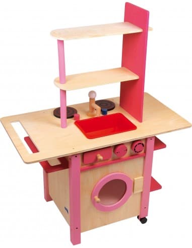 Cuisine "All in one rose" aimanté