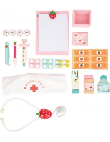 Mallette de docteur en bois