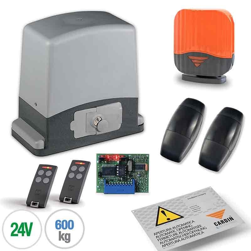 Kit complet pour portails coulissants - cardin kt-slace601