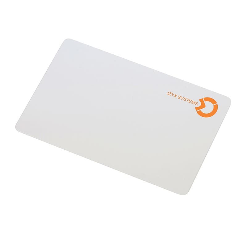 Badge iso rfid 125 khz em10 pour lecteurs rfid izyx systems - izyx aicem10