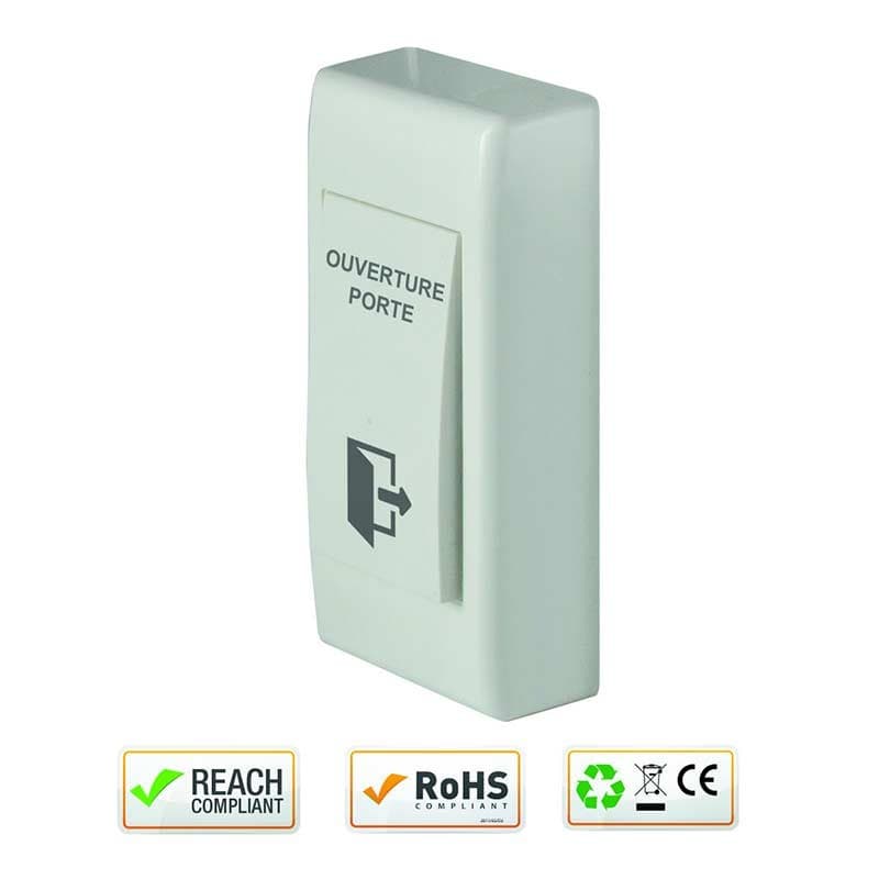 Bouton poussoir abs contact inverseur co/no/nf - izyx exs43ap