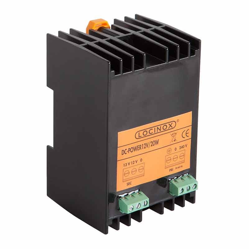 Alimentation de sécurité 12v et 13v dc - locinox dc-power-12v/20w p00008822
