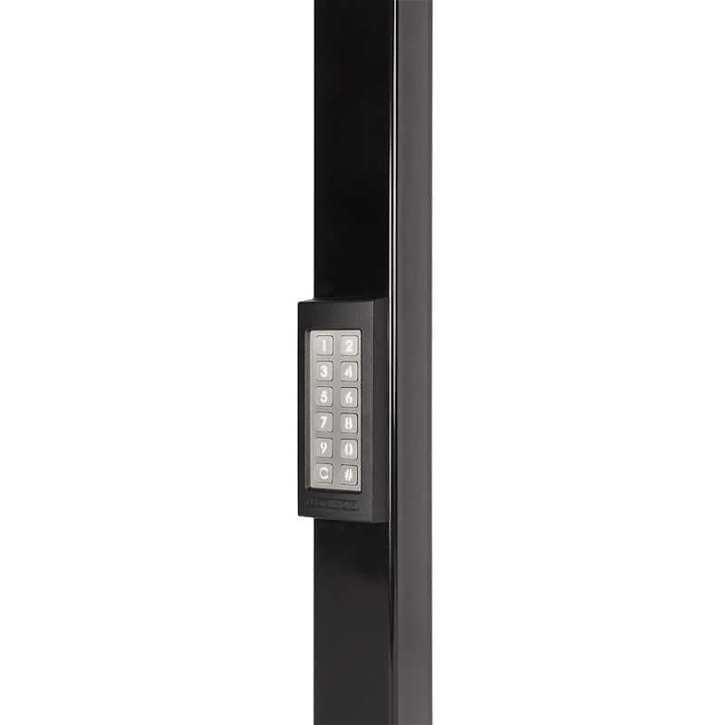 Clavier robuste, résistant aux intempéries avec 2 relais intégrés - locinox slimstone-2-9005 p00009877-9005