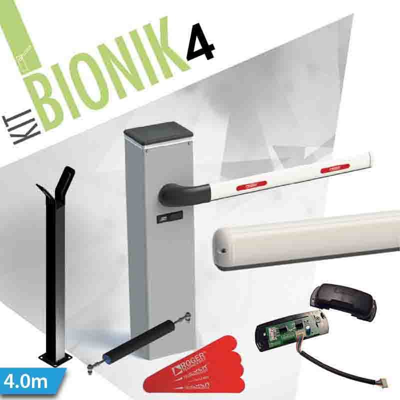 Kit barrière avec lisse de 4 mètres - roger technology kit bionik 4