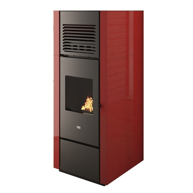 Doppelrohr-Pelletofen - PUNTO FUOCO Nia 14 kW-Neu