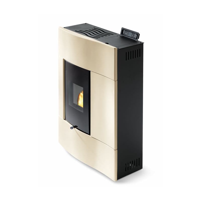 Extra flacher Keramik-Pelletofen – ORIGINAL PHEBO Chimera 8,6 kW-Neu