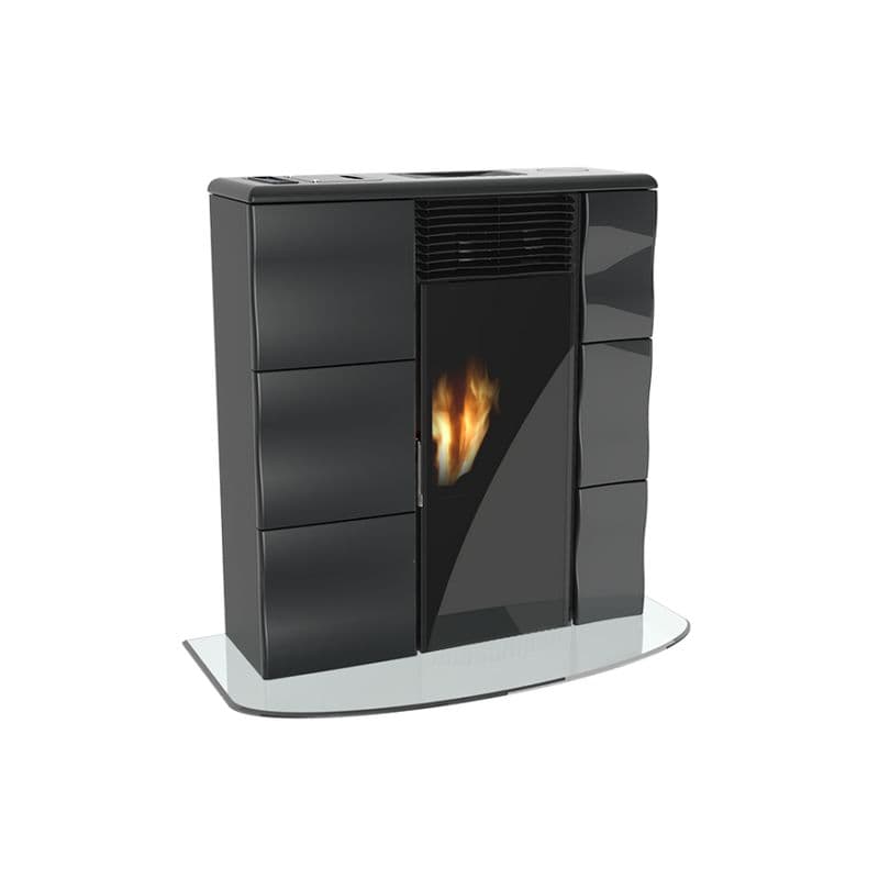 Extra flacher Pelletofen - LINCAR Olga Evo 8,7 kW-Neu