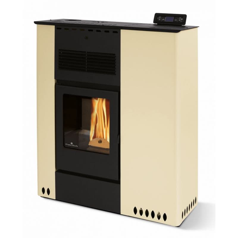 Extra flacher Pelletofen - ORIGINAL PHEBO Hera Maxi 11,5 kW-Neu