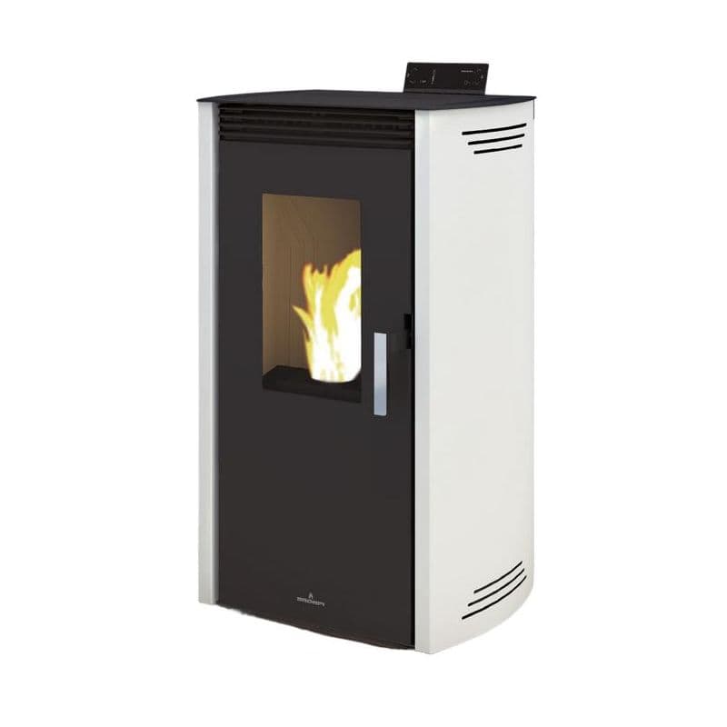 Leiser Pelletofen mit Backofen - BRONPI Noa Horno 11 kW-Neu