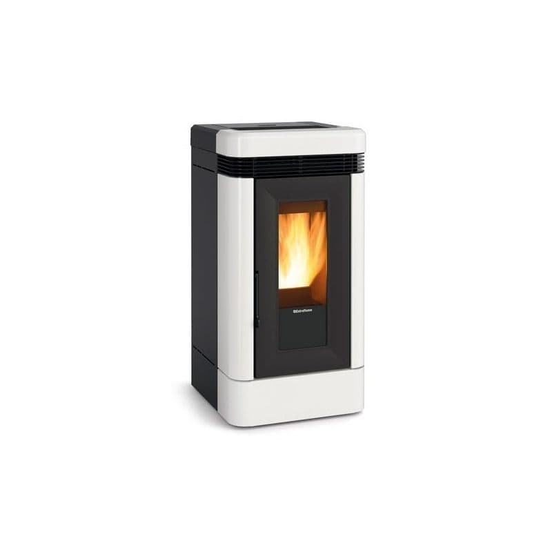Kanalisierbarer Pelletofen aus Keramik – EXTRAFLAME Lucia Plus 13 kW-Neu