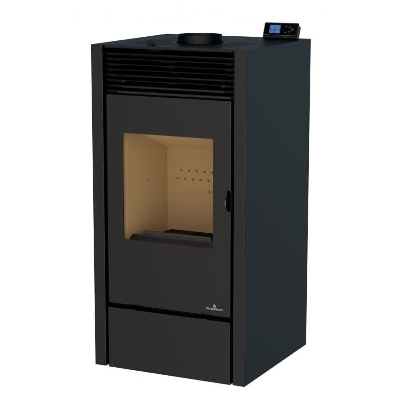 Gemischter, belüfteter Hybrid-Holzpelletofen – BRONPI Hybrid 10 kW-Neu