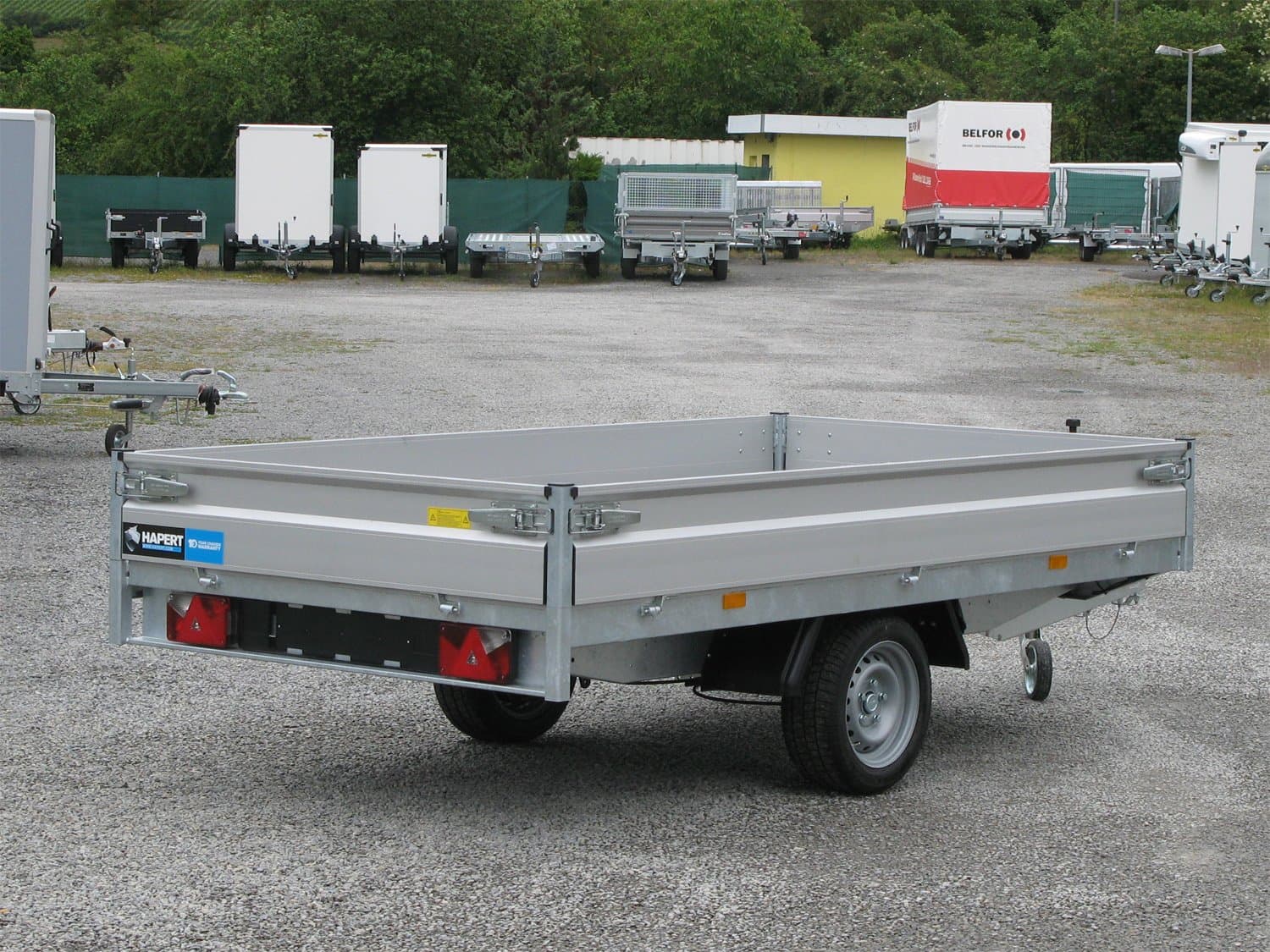 Hapert Azure H-1 – 1800 – 2800 x 1800 – niedriges Fahrwerk – 100 km/h-Neu