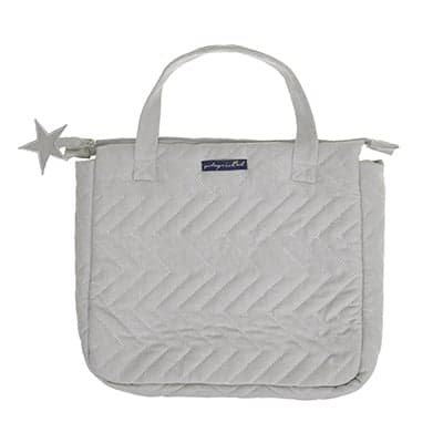 JACK N'A QU'UN OEIL - ZIGZAG TRALALA - Trousse de toilette - Gris souris