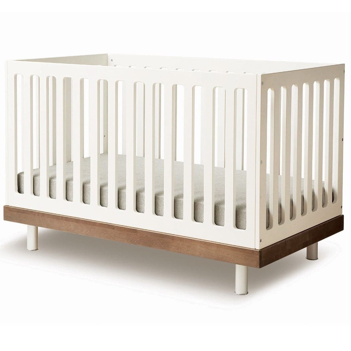 OEUF-CLASSIC-lit bébé évolutif Noyer