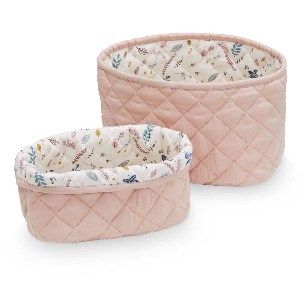 CAM CAM COPENHAGEN - Assortiment de 2 paniers - Blossom Pink